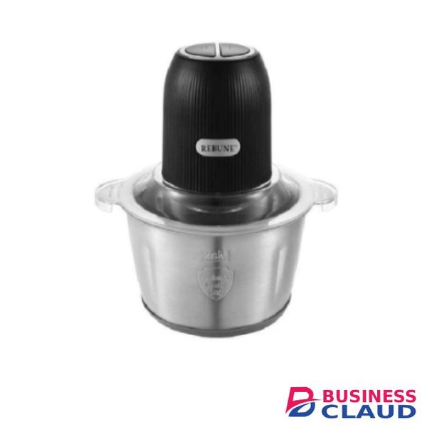Rebune RE-2-100 Food Processor: 500W, 3.0L Stainless Steel
