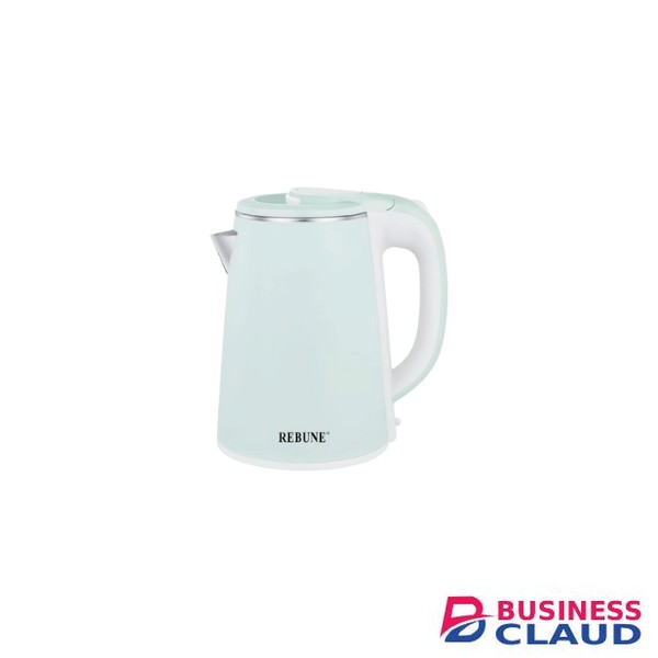 Rebune Electric Kettle 2.3L – Light Green, Fast Boiling
