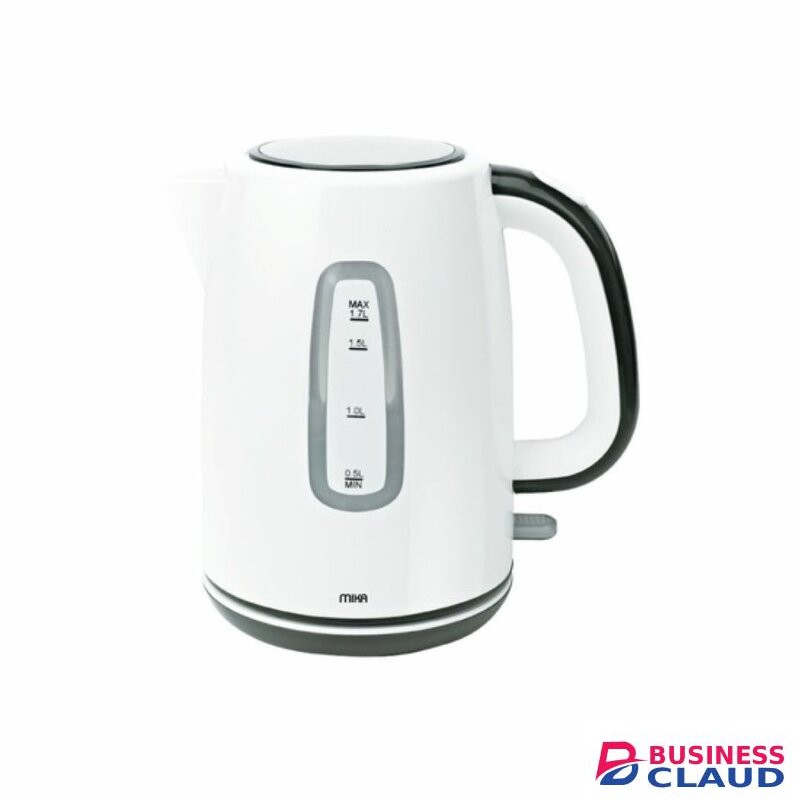 MIKA MKT1601 Kettle (Electric), Plastic, 1.7L, Cordless, Off White & Black