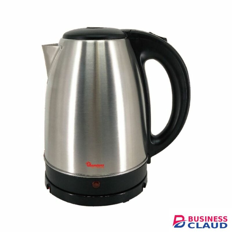 RAMTONS RM/398 CORDLESS ELECTRIC KETTLE 1.7 LITERS STAINLESS STEEL