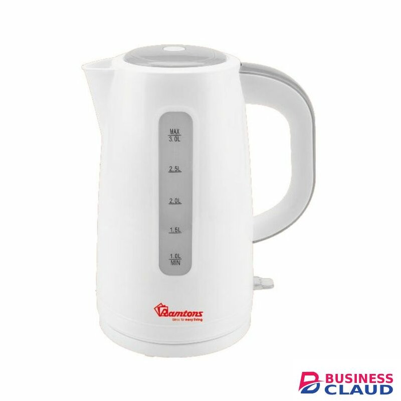 RAMTONS RM/567 CORDLESS ELECTRIC KETTLE 3 LITRES WHITE