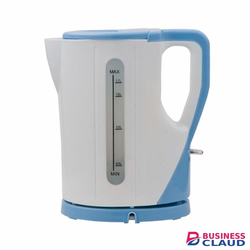 RAMTONS RM/325 CORDLESS ELECTRIC KETTLE 1.7 LITERS WHITE AND BLUE