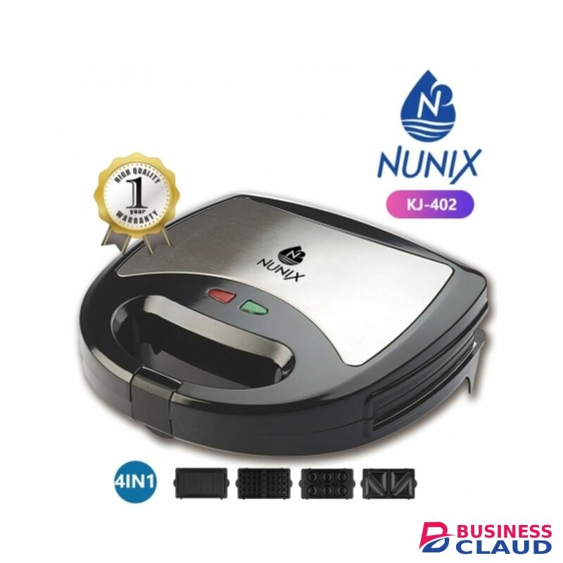 Nunix 4 In 1 Sandwich Maker KJ