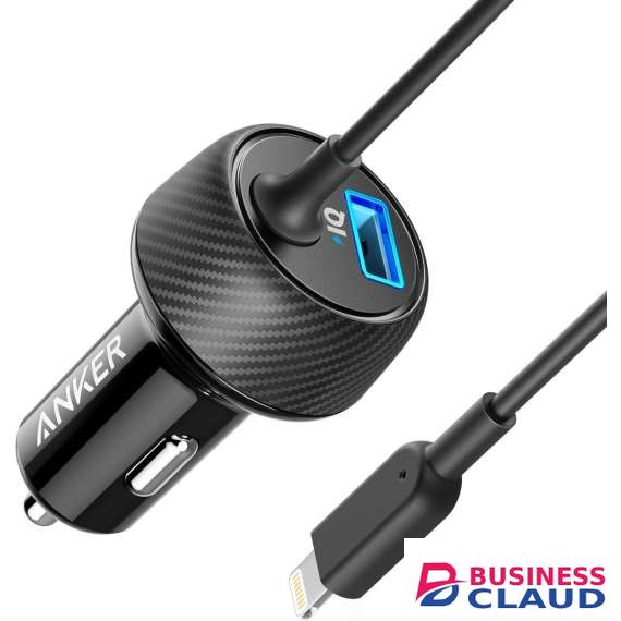 Anker PowerDrive 2 Elite car Charger with Lightning Connector