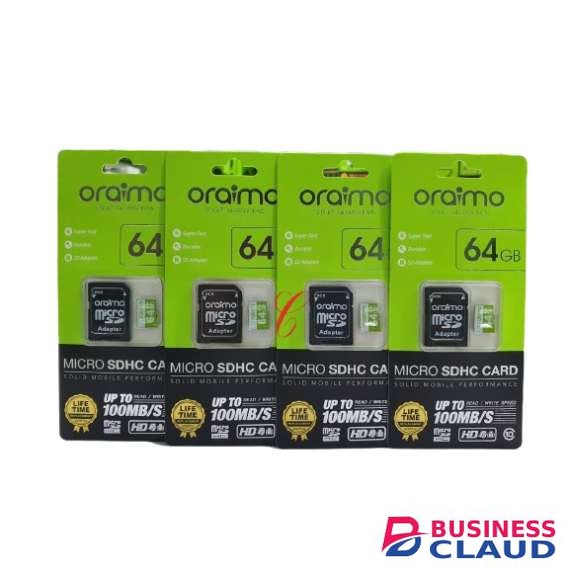 Oraimo 64GB MicroSD Memory Card