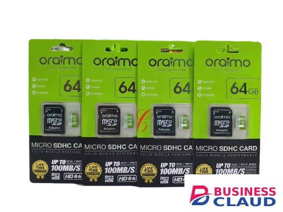 Oraimo 64GB MicroSD Memory Card
