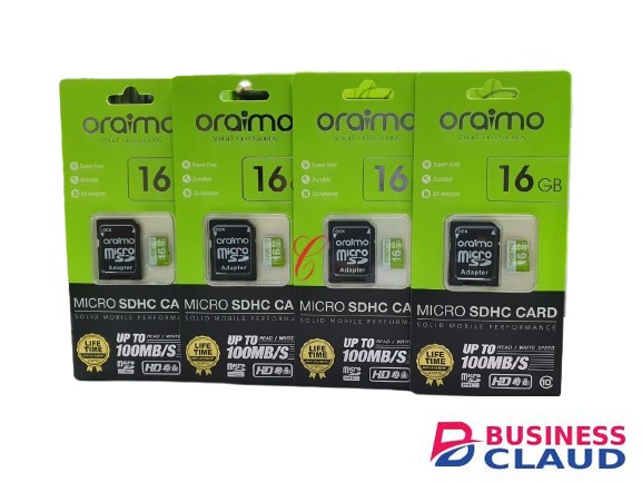 Oraimo 16GB MicroSD Memory Card