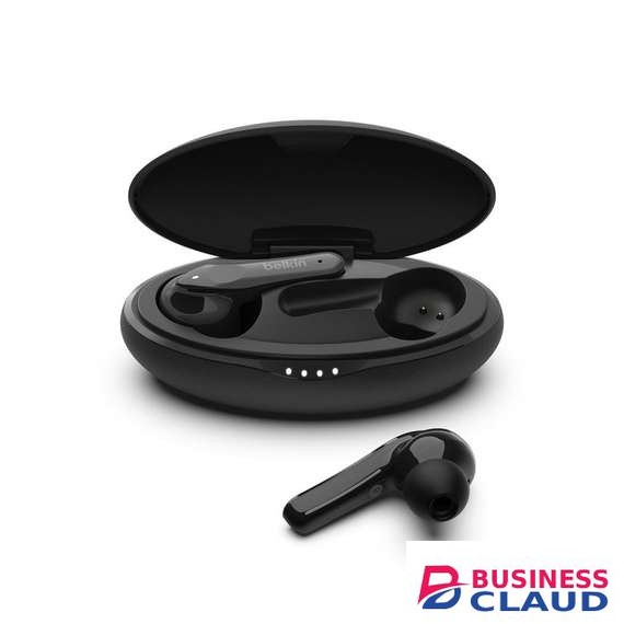 Belkin SoundForm True Wireless Earbuds with Wireless Charging Case