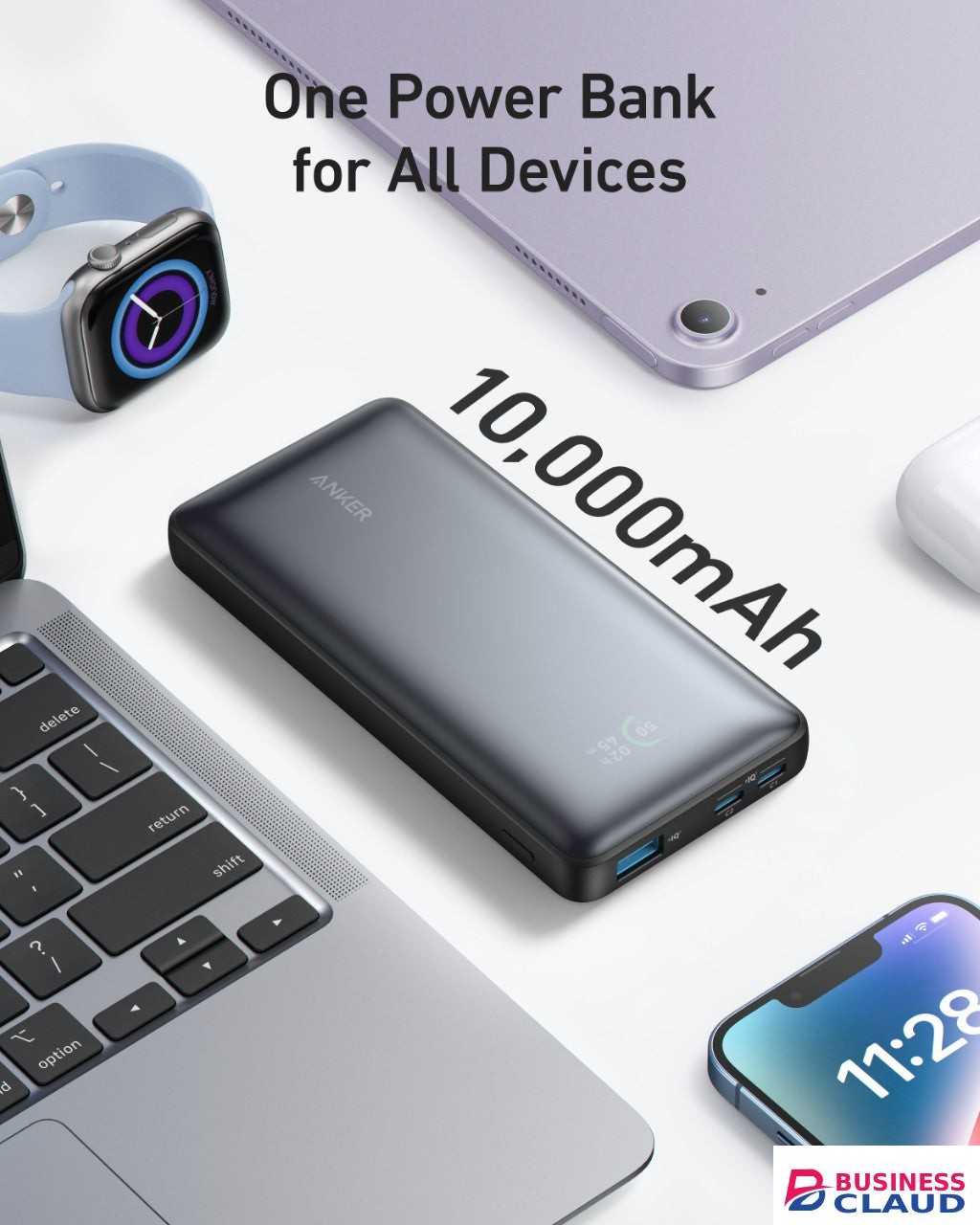 Anker 533 10000mAh 25W Power Bank with Smart Display