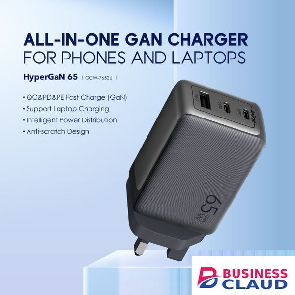 Oraimo HyperGaN 65 65W GaN Fast Charger