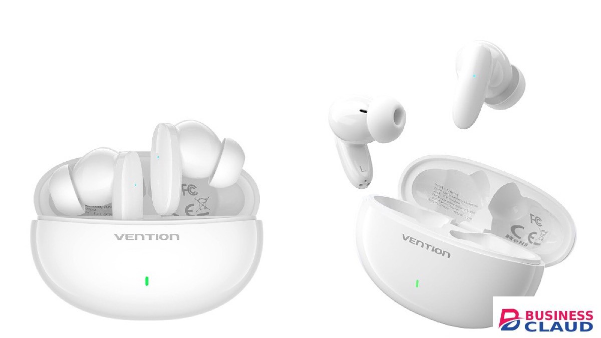 Vention Elf E01 White Earbuds