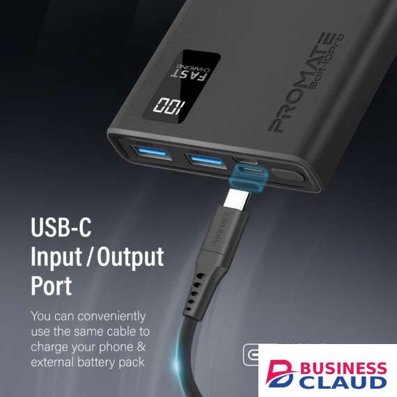 Promate Bolt-10Pro 10000mAh Powerbank
