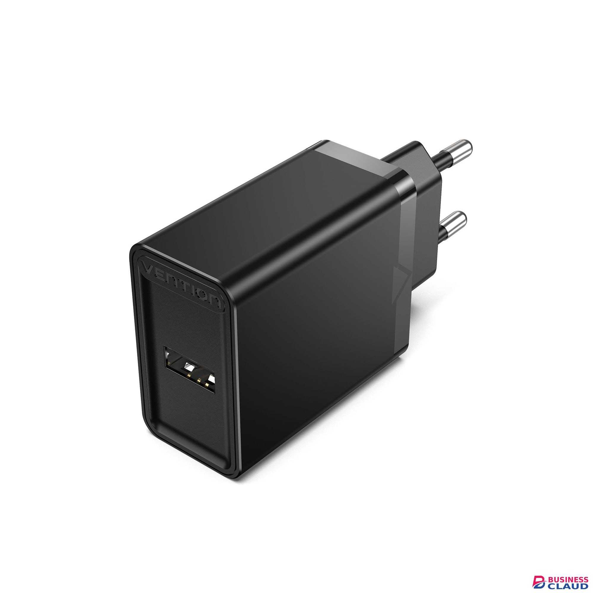 Vention 1 port USB Wall 12W UK Plug Charger