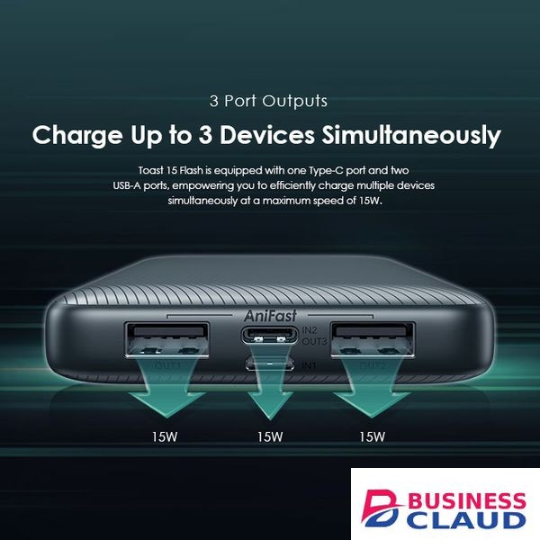 Oraimo Toast 15 Flash 15W 10000mAh Power Bank