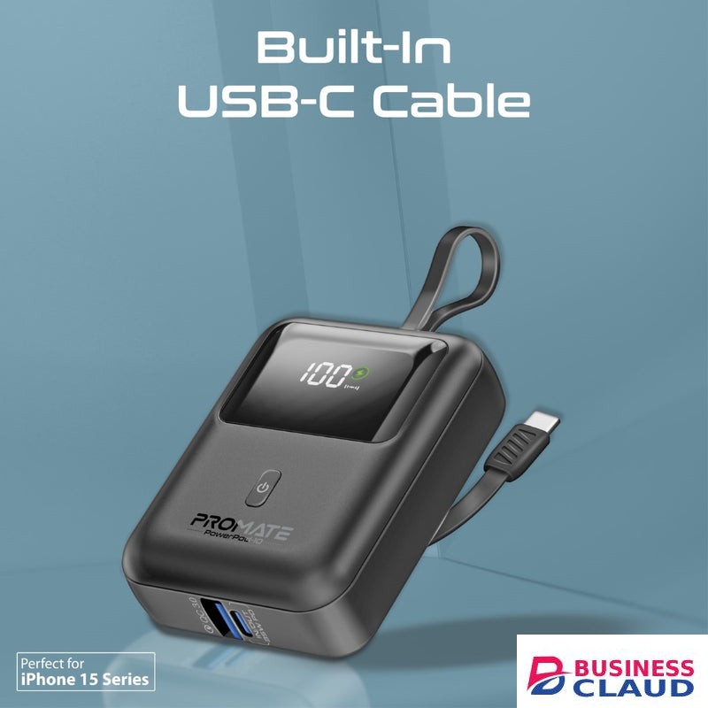 Promate PowerPod-10 35W 10000mAh Powerbank