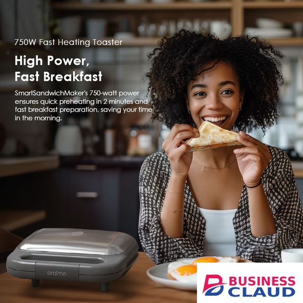 Oraimo SmartSandwichMaker 750W Sandwich Maker