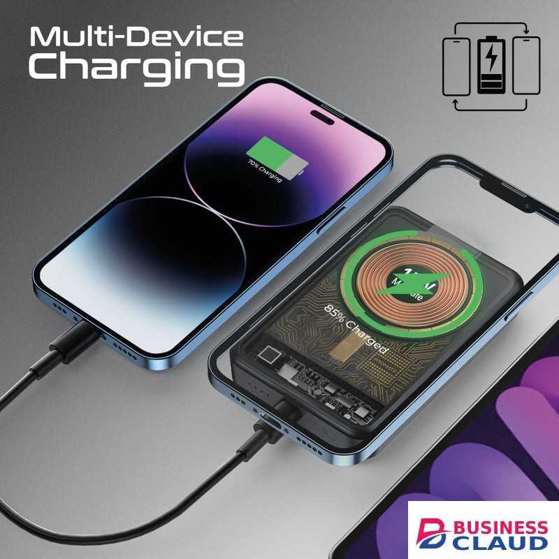 Promate LucidPack-10 wireless charging 10000mAh Powerbank