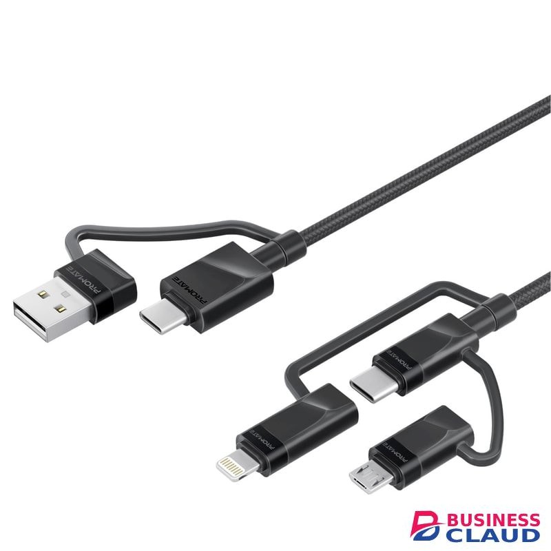 Promate PentaPower Charging & Data Transfer Cable