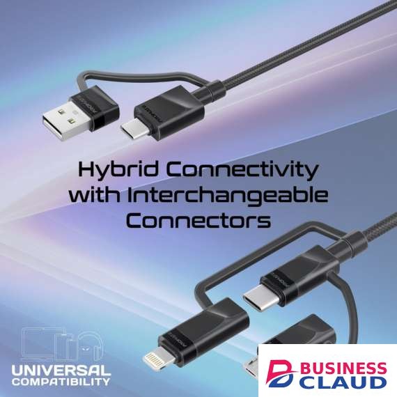 Promate PentaPower Charging & Data Transfer Cable