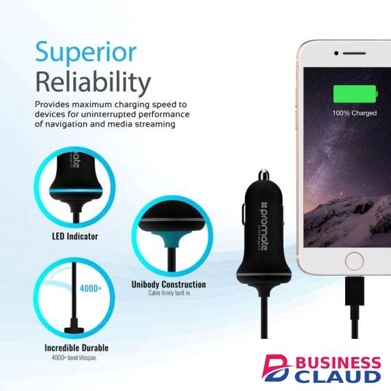 Promate ProChargeLT Car Charger