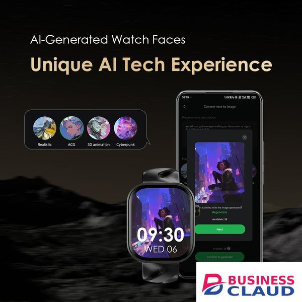 Oraimo Watch Pro AM 1.85″ AMOLED IP68 Smart Watch