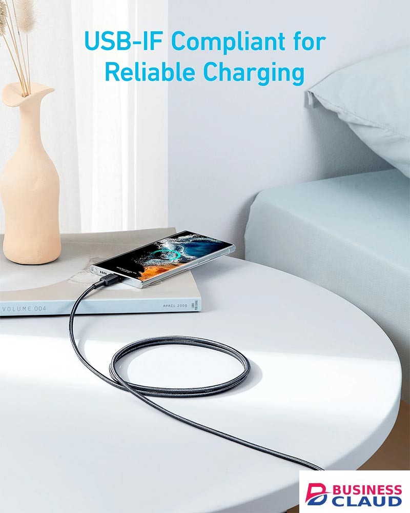 Anker 322 USB C to USB C 60W 3.3FT Nylon Cable