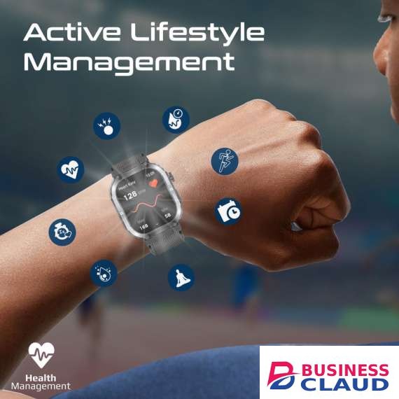 Promate 2.02" TFT Sports Tracker Smartwatch