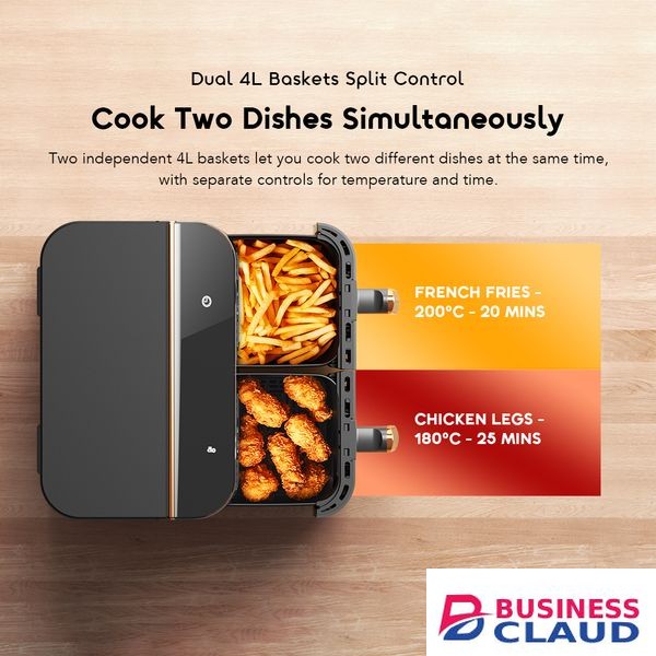 Oraimo NutriFry Duo 8L 2800W AirFryer