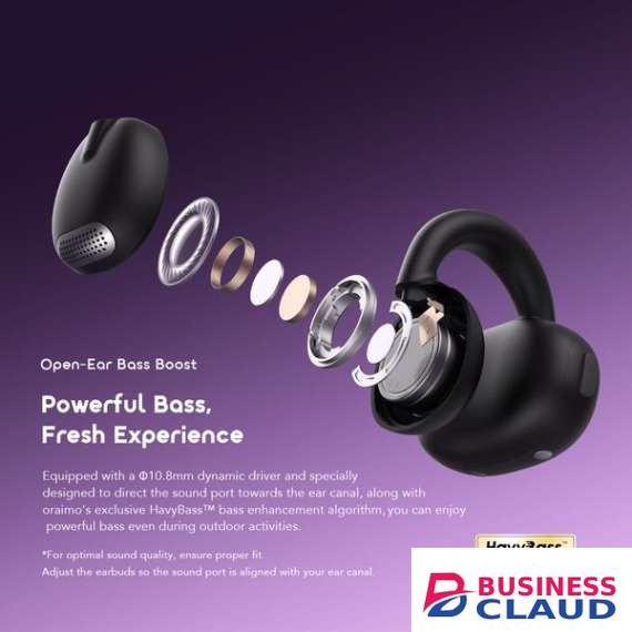 Oraimo OpenSnap Clip-On True Wireless Earbuds