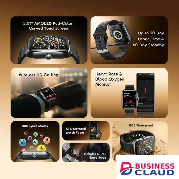 Oraimo Watch Nova 2 Amoled Smart Watch