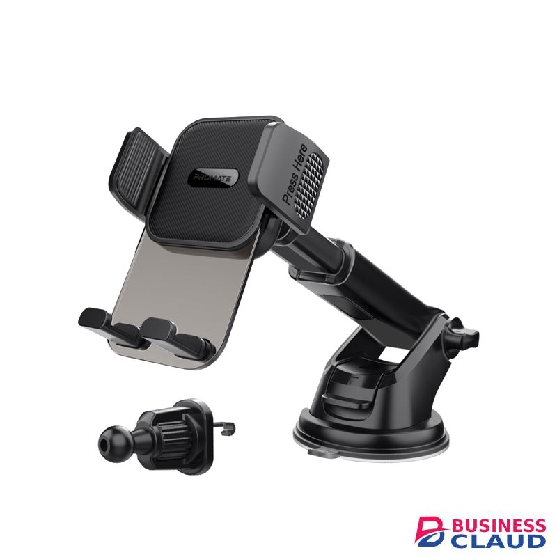 Promate Transparent Smartphone Cradle Car Mount Kit