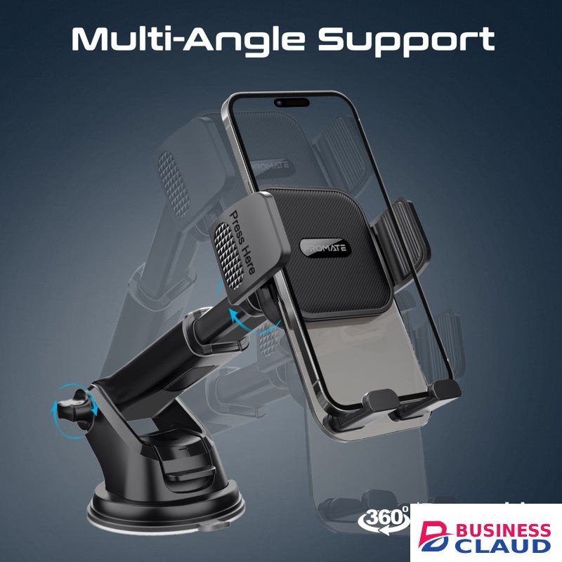 Promate Transparent Smartphone Cradle Car Mount Kit