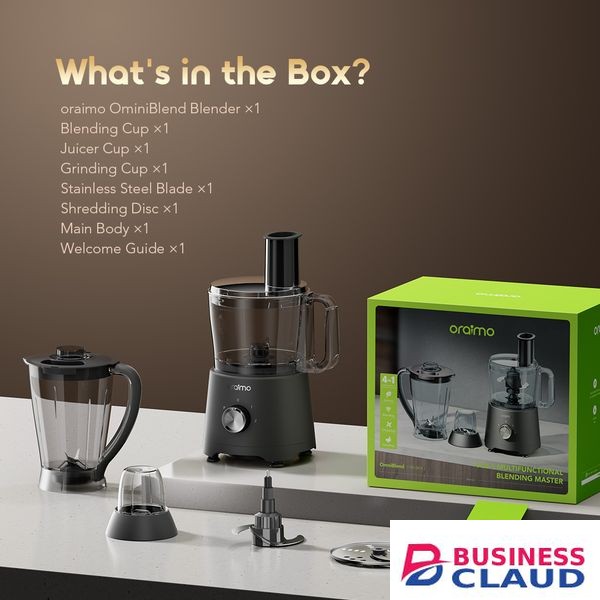 Oraimo OmniBlend 1500W 4-In-1 Multifunctional Blender