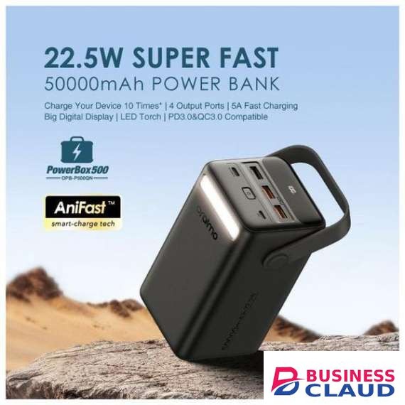 Oraimo PowerBox 500 OPB-500QN 50,000mAh 22.5W Power Bank