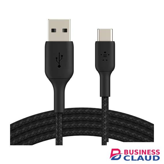 Belkin BoostCharge Braided USB-C to USB-A 1M Cable