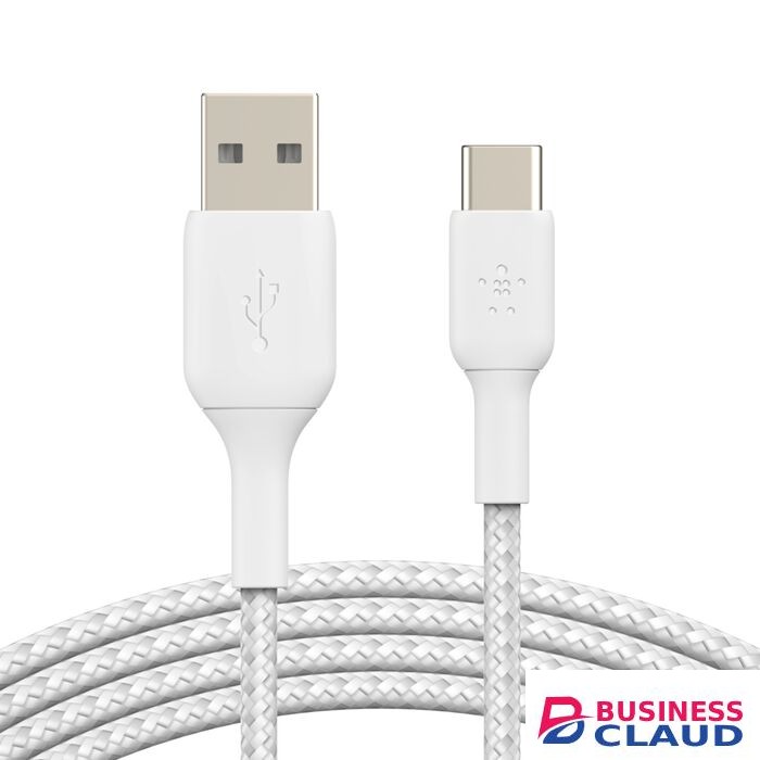 Belkin BoostCharge Braided USB-C to USB-A 1M Cable