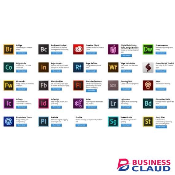 Adobe Creative Cloud for teams All APPS