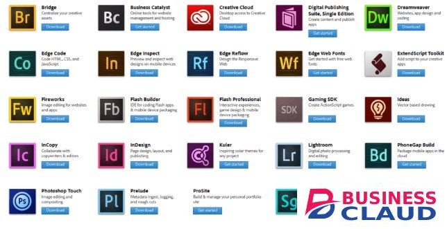 Adobe Creative Cloud for teams All APPS
