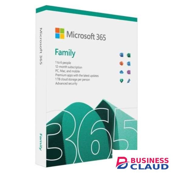 Microsoft Office 365 Family 1YR 6 Users