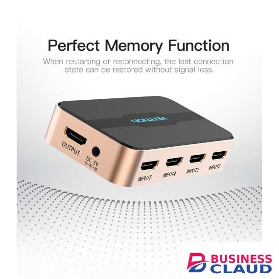 Vention 5 in 1 HDMI Switch