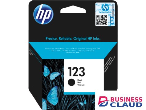 HP 123 Black Ink Cartridge