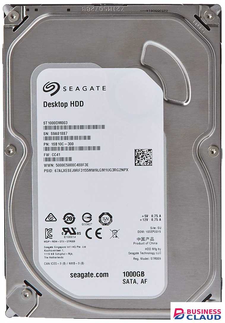 Seagate Barracuda 1TB Desktop SATA Internal Hard Drive