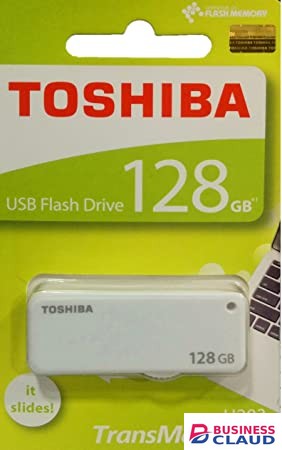 Toshiba USB_Hayabusa 2.0_White 128GB Flash Disk