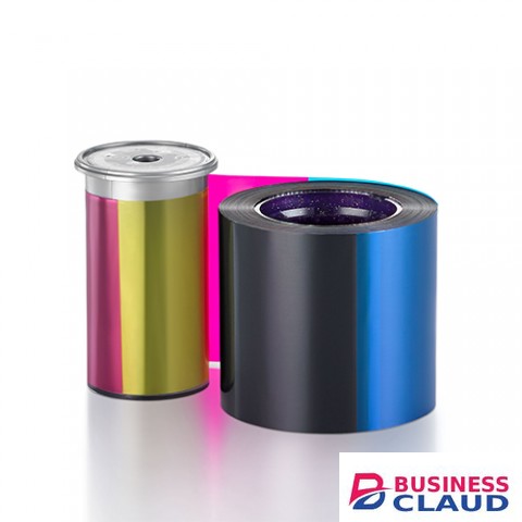 Entrust 525100-004 YMCKT Full color Ribbon