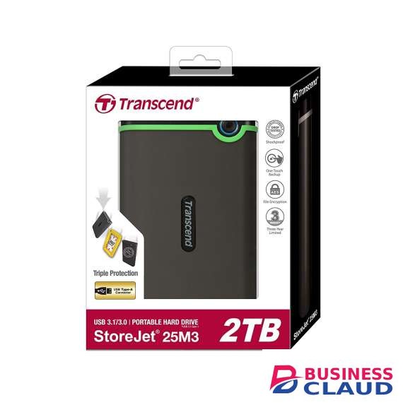 Transcend 2TB 2.5" USB 3.1 External HardDisk