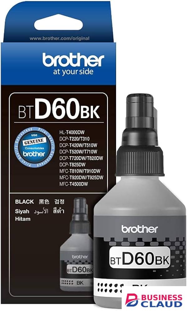 Brother BTD60BK Black Ink Cartridge