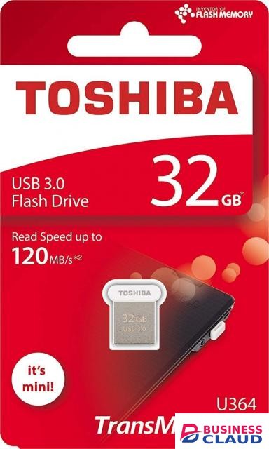 Toshiba USB Hayabusa 2.0 White 32GB Flash Disk