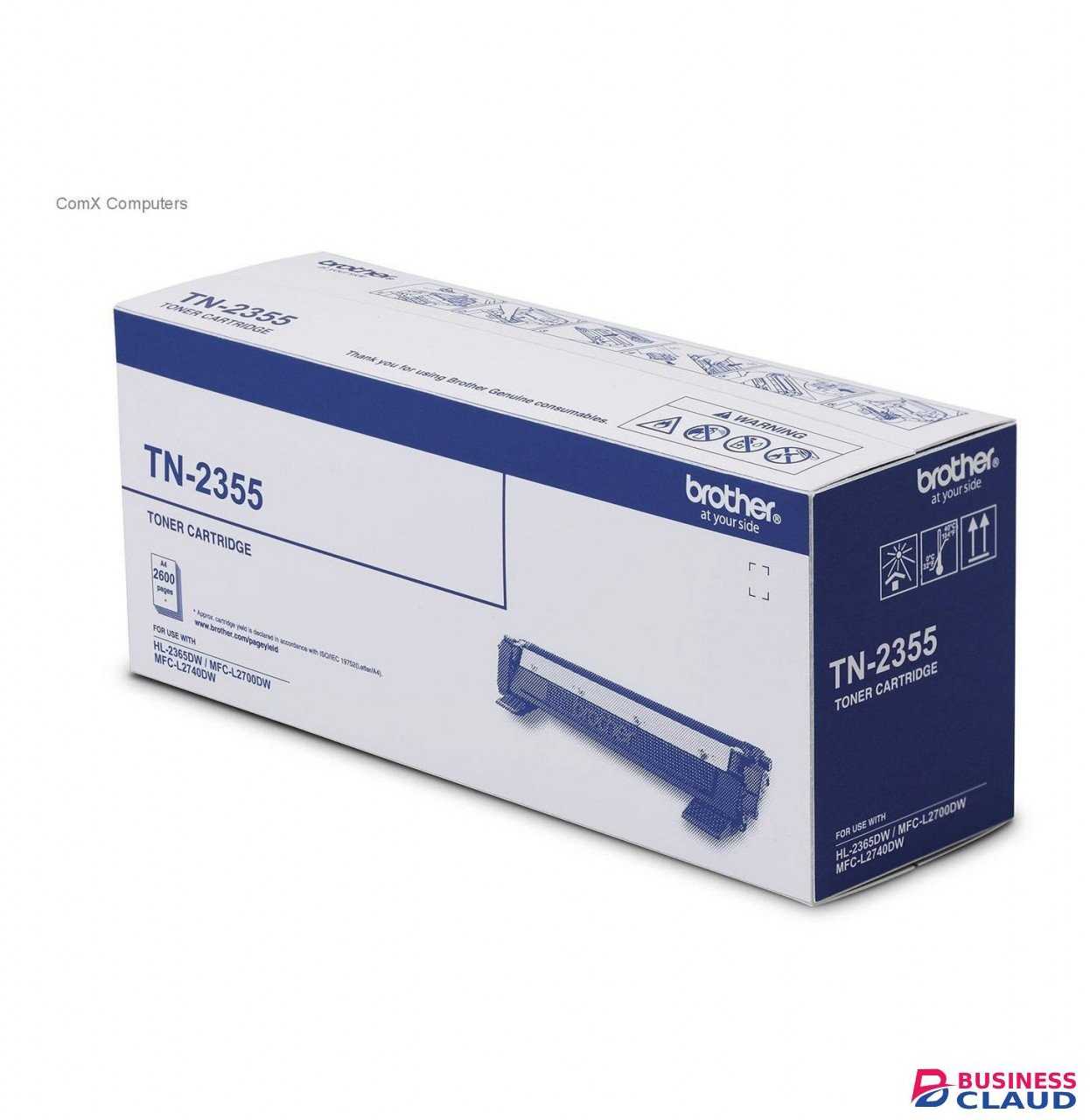 Brother TN-2355 Black Toner Cartridge