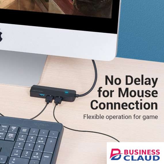 Vention USB C 5 in 1 Gigabit Network Hub