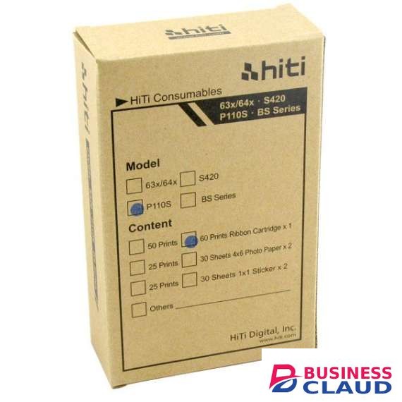 HiTi P110s Printer Paper & Ribbon Kit